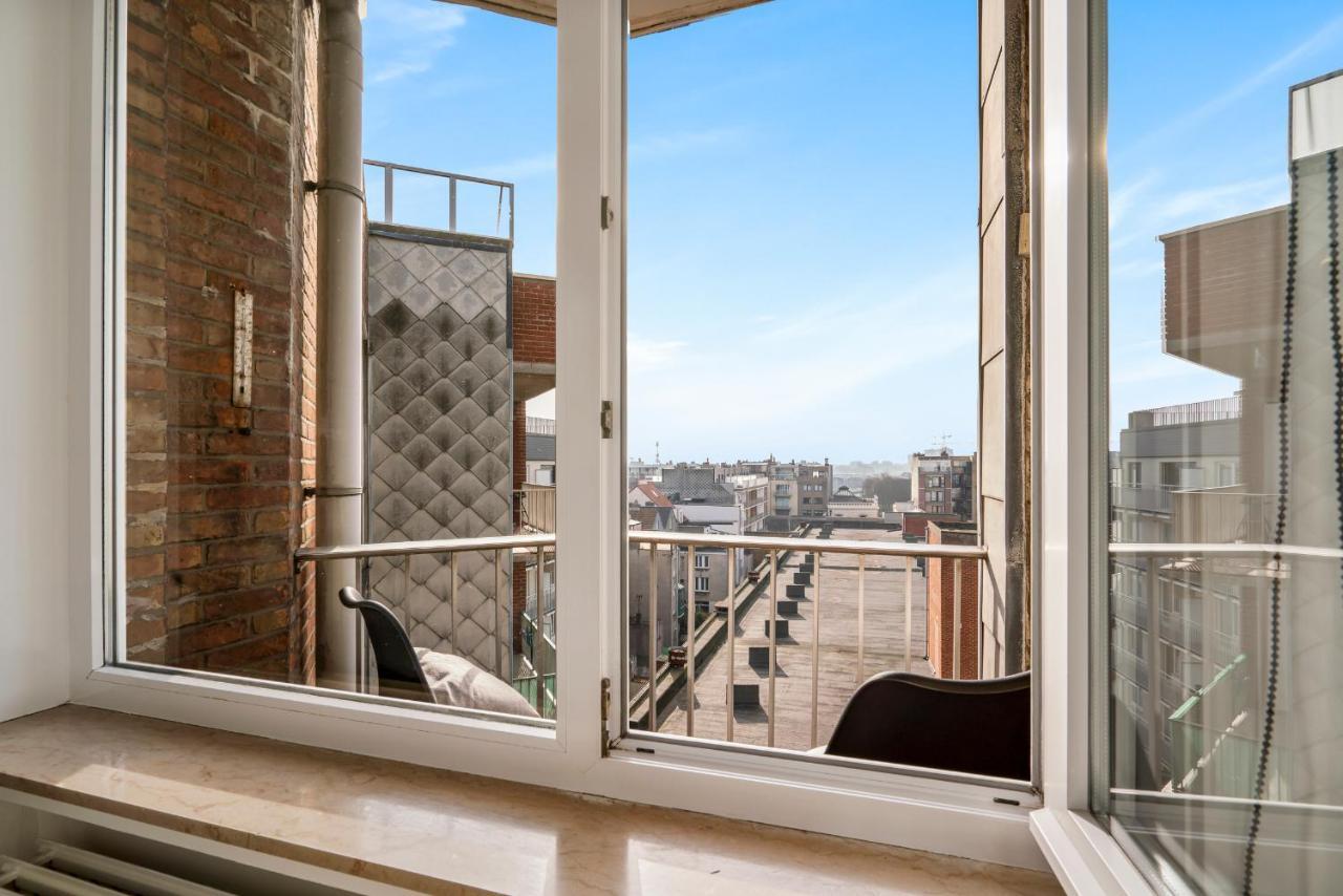 Fantastically Located Modern Apartment With Garage Available Oostende Ngoại thất bức ảnh